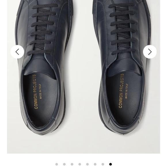 Men’s navy Common Projects - size 43 equivalent to men’s 11 - Picture 3 of 7